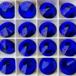 SWAROVSKI 1122 Rivoli 18mm Majestic Blue (296) F (x1)