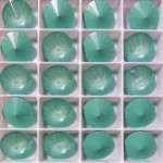 SWAROVSKI 1122 Rivoli 12mm Crystal Mint Green (001 L115S) (x1)