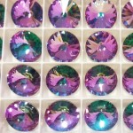 SWAROVSKI Rivoli 14mm Crystal (001) Vitrail Light (VL) F (x1)
