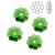 SWAROVSKI 3700 10mm Margarita Flower Fern Green (x1) 