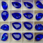 SWAROVSKI 4320 Pear Fancy Stone 18x13mm Majestic Blue (296) F (x1) 