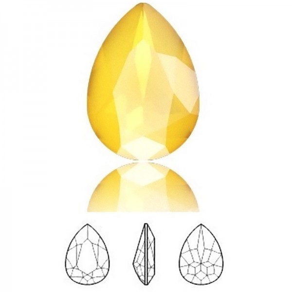 SWAROVSKI 4320 Pear Fancy Stone 14x10mm Crystal Buttercup (x1) 