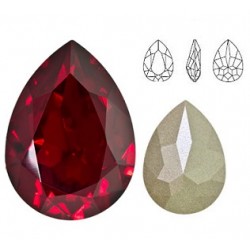 SWAROVSKI 4320 Pear Fancy Stone 18x13mm Siam F (x1) 