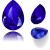 SWAROVSKI 4320 Pear Fancy Stone 18x13mm Majestic Blue (296) F (x1) 