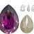 SWAROVSKI 4320 Pear Fancy Stone 18x13mm Amethyst F (x1) 