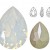 SWAROVSKI 4320 Pear Fancy Stone 18x13mm White Opal F (x1) 