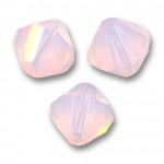 SWAROVSKI 5328 Bicone 3mm Rose Water Opal (x10)