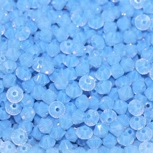 SWAROVSKI 5328 Bicone 4mm Air Blue Opal (x10)