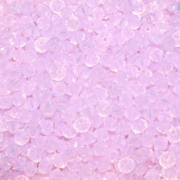 SWAROVSKI 5328 Bicone 4mm Rose Water Opal (x10)