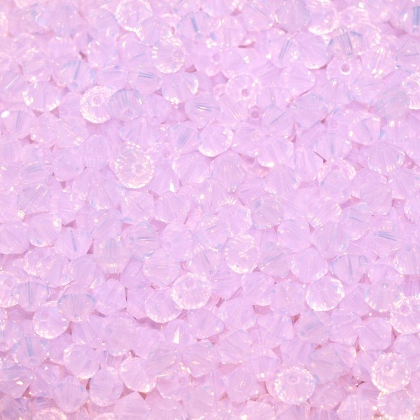 SWAROVSKI 5328 Bicone 3mm Rose Water Opal (x10)