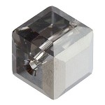 SWAROVSKI 5601 Cube 4mm Crystal Silver Night 'B' (x1)