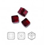 SWAROVSKI 5601 Cube 4mm Siam (x1)