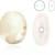 5860 10mm Crystal Creamrose Light Coin Pearl (001 618) (x1)