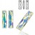 SWAROVSKI 6465 Queen Baguette Pendant 25x7mm Crystal AB (x1)
