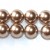 5811 Crystal Bronze Pearl 10mm  (001 295) (x1)