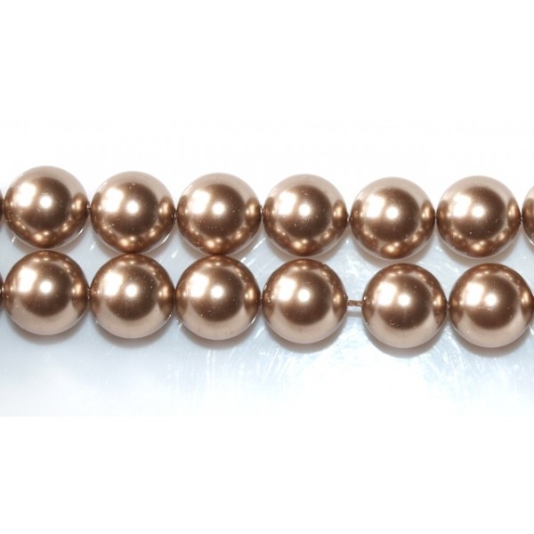 5811 Crystal Bronze Pearl 10mm  (001 295) (x1)