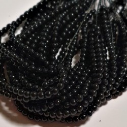 Crystal (001) Mystic Black (335) Pearl 2mm (x50)