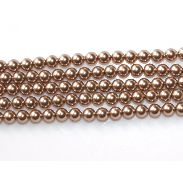 Crystal Bronze Pearl 4mm (001 295) (x10)