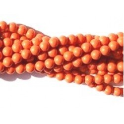 Crystal Coral Pearl 4mm (001 816) (x10)