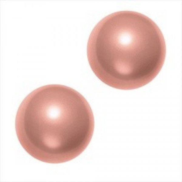 Crystal Peach Pearl 4mm (001 300) (x10)