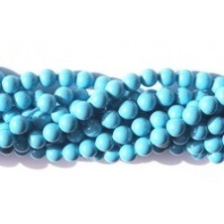 Crystal Turquoise Pearl 4mm (001 709) (x10)