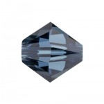 SWAROVSKI 5328 Bicone 4mm Montana Blue (x10)