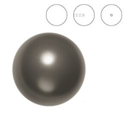 Half Drilled Crystal Brown Pearl 8mm (001 815) (x1)