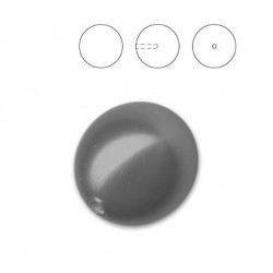 Half Drilled Crystal Black Pearl 8mm (001 298) (x1)