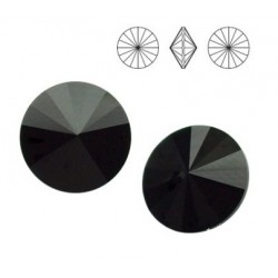 SWAROVSKI Rivoli 14mm Jet (x1)