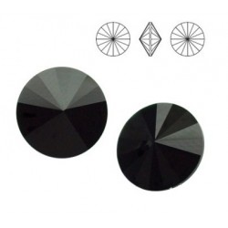 SWAROVSKI Rivoli 12mm Jet (x1)