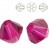 SWAROVSKI 5328 Bicone 6mm Fuchsia (x10)