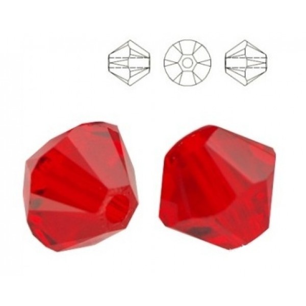 SWAROVSKI 5328 Bicone 3mm Light Siam (x10)