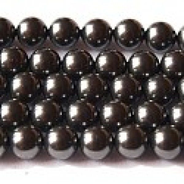 Crystal Black Pearl 8mm (001 298) (x10)