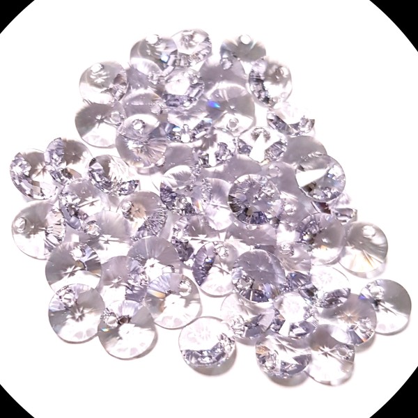 6428 MM 8,0 Smoky Mauve SWAROVSKI Rivoli Pendant Xilion (x1)