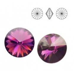 SWAROVSKI Rivoli 12mm Amethyst F (x1)