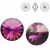 SWAROVSKI Rivoli 18mm Amethyst F (x1)