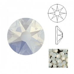 White Opal F ss20 SWAROVSKI 2088 Xirius Rose Flat Back Non-Hotfix (x10)