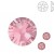 Light Rose F ss40 SWAROVSKI 2058 Xilion Rose Flat Back Non-Hotfix (x1)