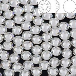 Crystal F ss7 SWAROVSKI 2058 Xilion Rose Flat Back Non-Hotfix (x10)