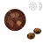 Smoked Topaz F ss5 SWAROVSKI 2058 Xilion Rose Flat Back Non-Hotfix (x10)