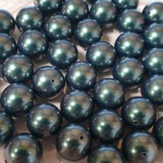 Crystal Iridescent Tahitian Look Pearl 8mm (001 2004) (x10)