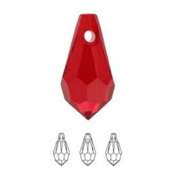 SWAROVSKI 6000 Teardrop Pendant 11x5.5mm Light Siam (x1)