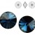 SWAROVSKI Rivoli 14mm Montana Blue F (x1)