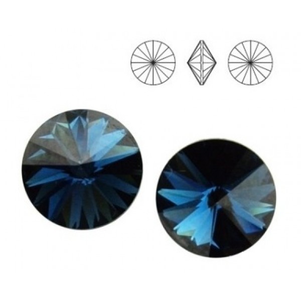 SWAROVSKI Rivoli 14mm Montana Blue F (x1)