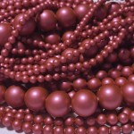 Crystal Mulberry Pink Pearl 10mm (001 2018) (x1)