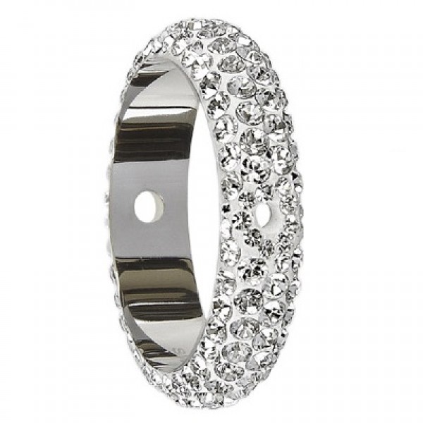 SWAROVSKI Pavé Thread Ring 16.5mm Crystal/White (x1)