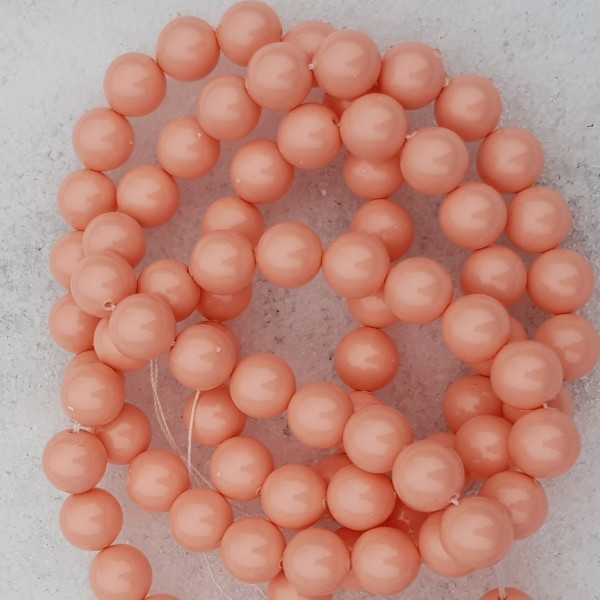 5811 10mm Crystal Pink Coral Pearl (001 716) (x1)