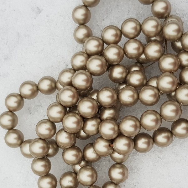 5811 10mm Crystal Platinum Pearl (001 459) (x1)