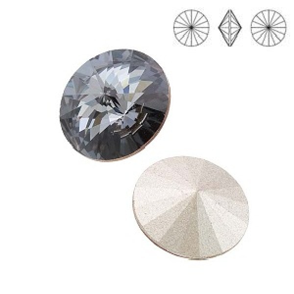 SWAROVSKI Rivoli 18mm Crystal Silvernight F (x1)