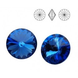 SWAROVSKI Rivoli 12mm Sapphire F (x1)